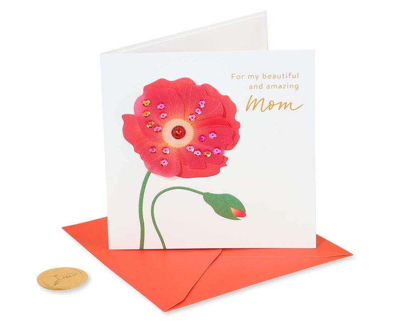 Papyrus Birthday Card for Mom (Through My Life) - Image 4